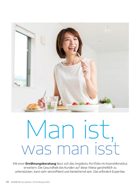 Man ist, was man isst ...